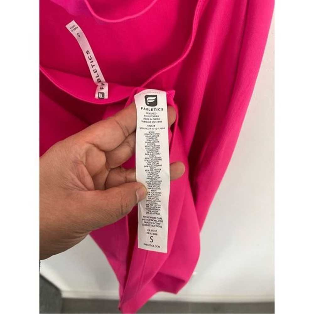 FABLETICS Hot Pink Bodycon Dress Size Small - image 6