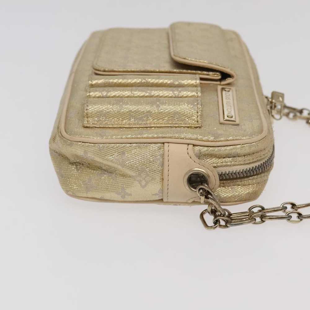 Louis Vuitton Shine Gold Canvas Shoulder Bag (Pre… - image 3