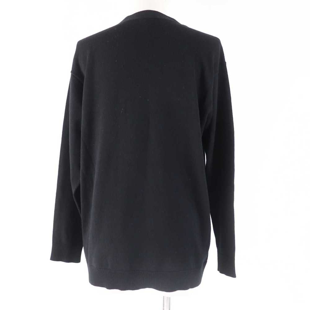 LOEWE cardigan Q825Y16K02 wool black XS - image 4