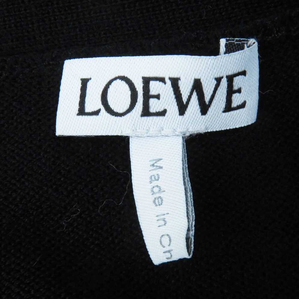 LOEWE cardigan Q825Y16K02 wool black XS - image 7