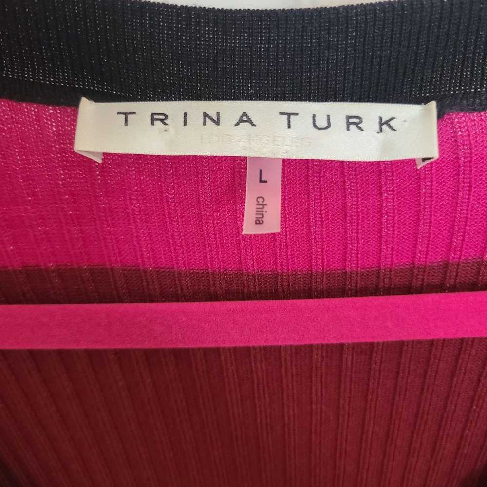 Trina Turk Sweater dress Sz L - image 6