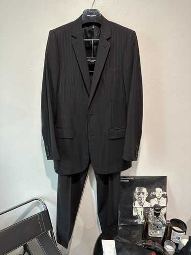 Dior × Hedi Slimane SS03 Follow Me Pinstripe Suit 