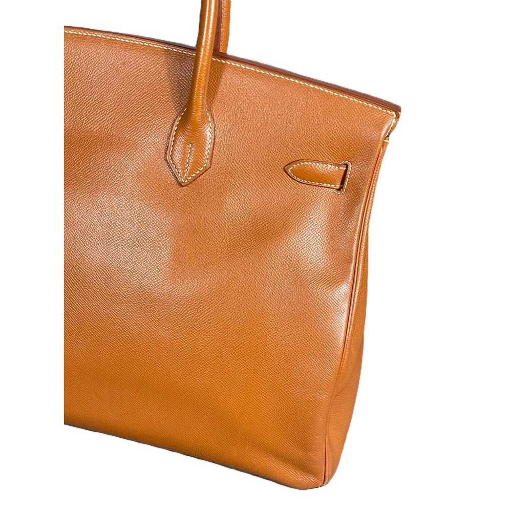 Hermès Birkin 35 leather handbag - image 8