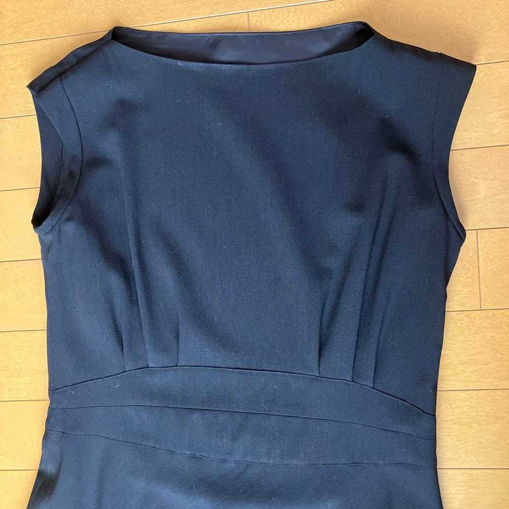 Margaret Howell Black Sleeveless Dress - image 2