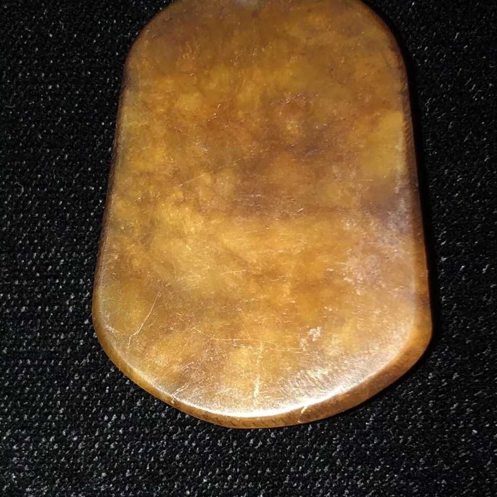 Vintage Carved Jade Chinese Zodiac Pendant (4) - image 8