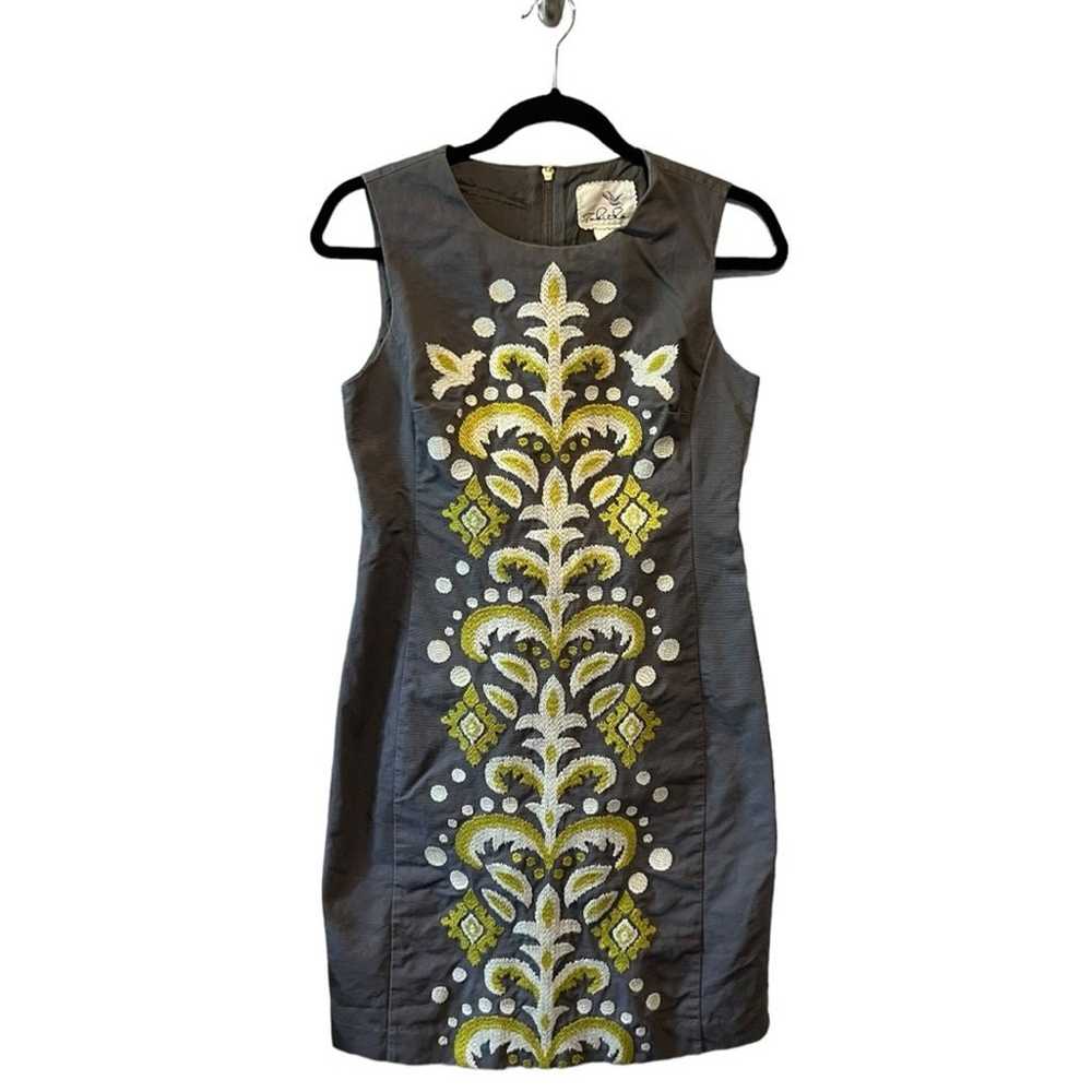 Anthropologie x Tabitha Embroidered Shift Dress s… - image 7