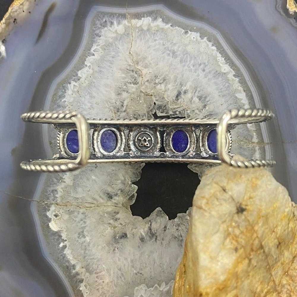 Carolyn Pollack Southwestern Style Sterling Lapis… - image 6