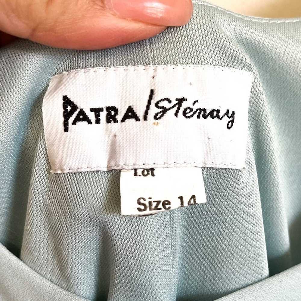 Vintage Patra Stenay Chiffon Evening Dress Size 1… - image 11