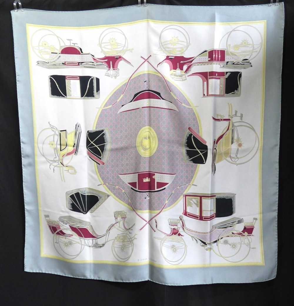 Hermes Large Scarf Carre90 D156 m1_1210 - image 7