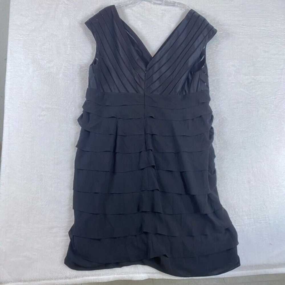 Adrianna Papell Dress Sz 20W Black Cocktail Date … - image 9