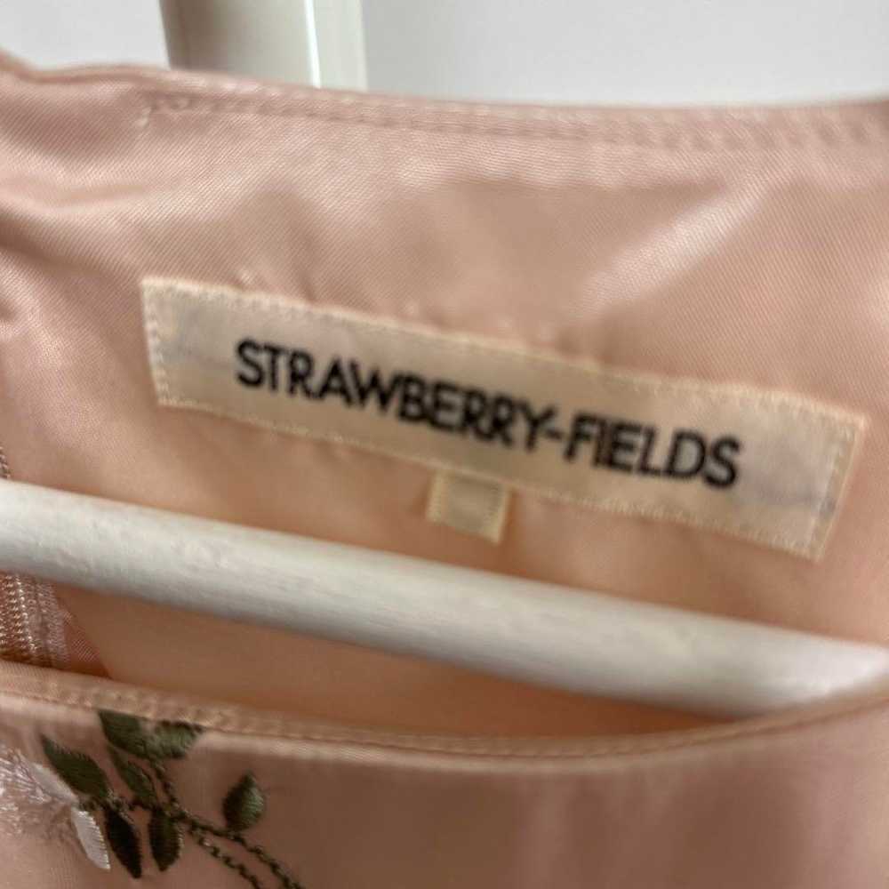 STRAWBERRY-FIELDS Floral Embroidery Sleeveless Dr… - image 3