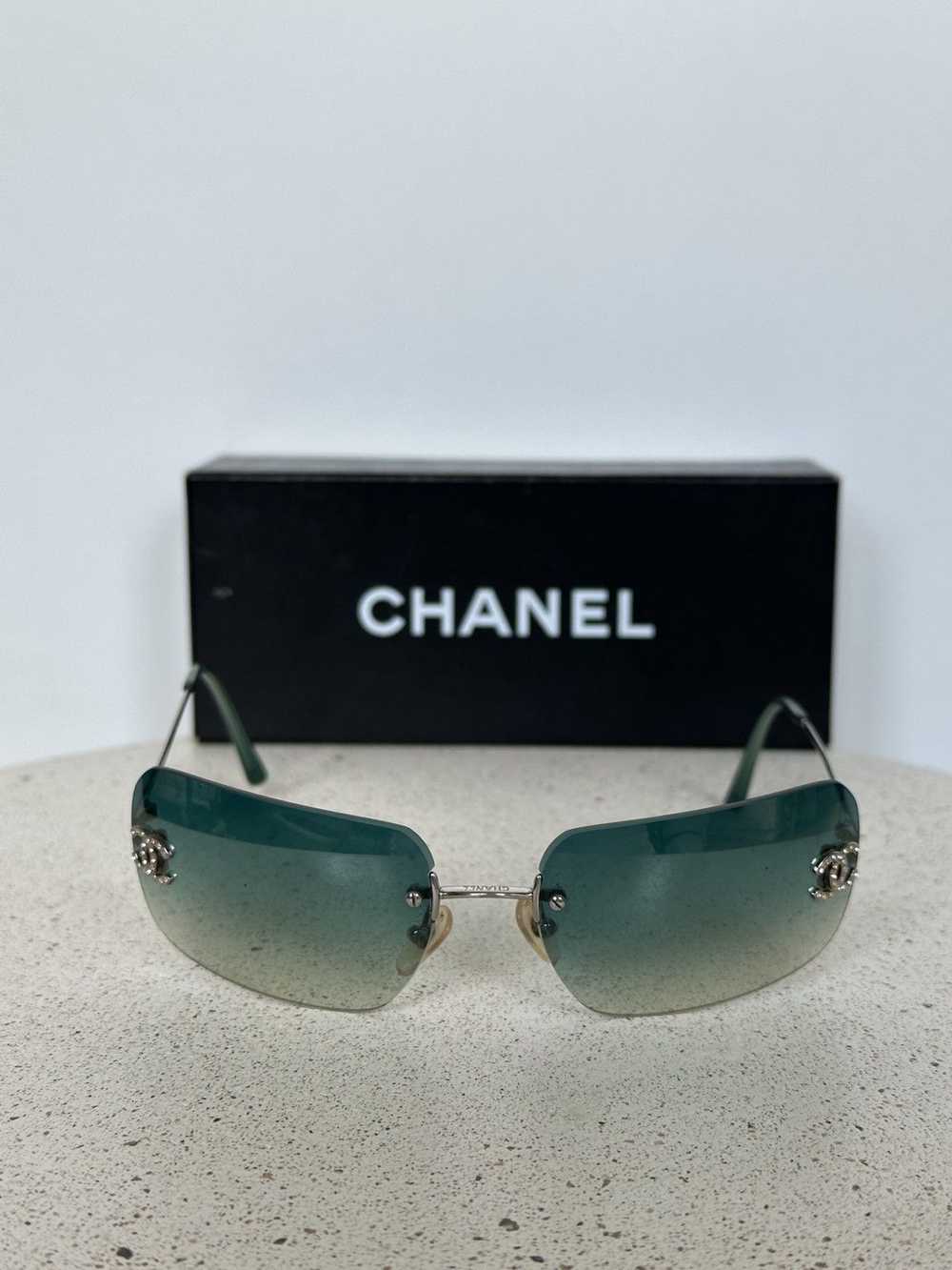 Chanel × Streetwear × Vintage Chanel CC Sunglasse… - image 2