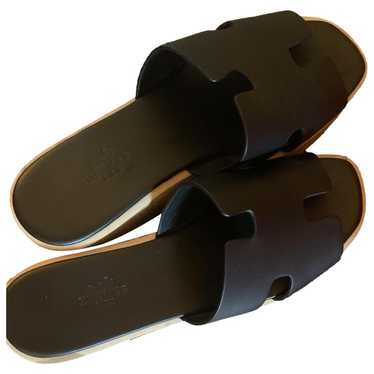 Hermès Eze 30 pony-style calfskin sandal