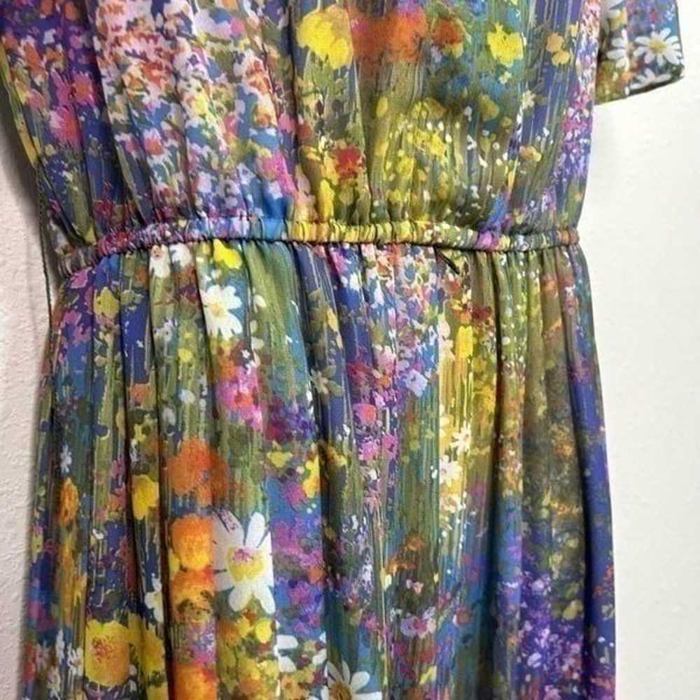 Lady Carol VTG Watercolor Multicolor Feminine Art… - image 5