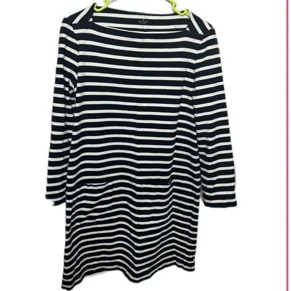 KATE SPADE Stripe Everyday Shift Dress sz M - image 2