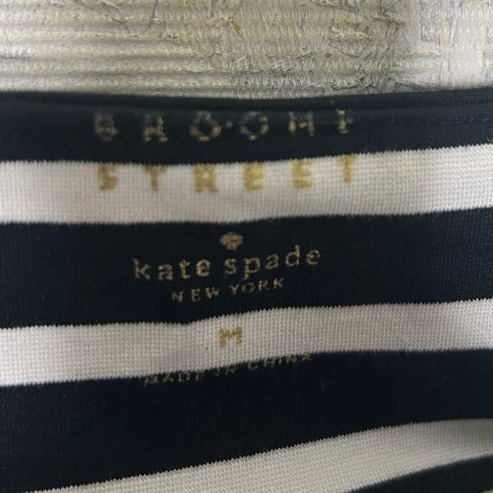 KATE SPADE Stripe Everyday Shift Dress sz M - image 3