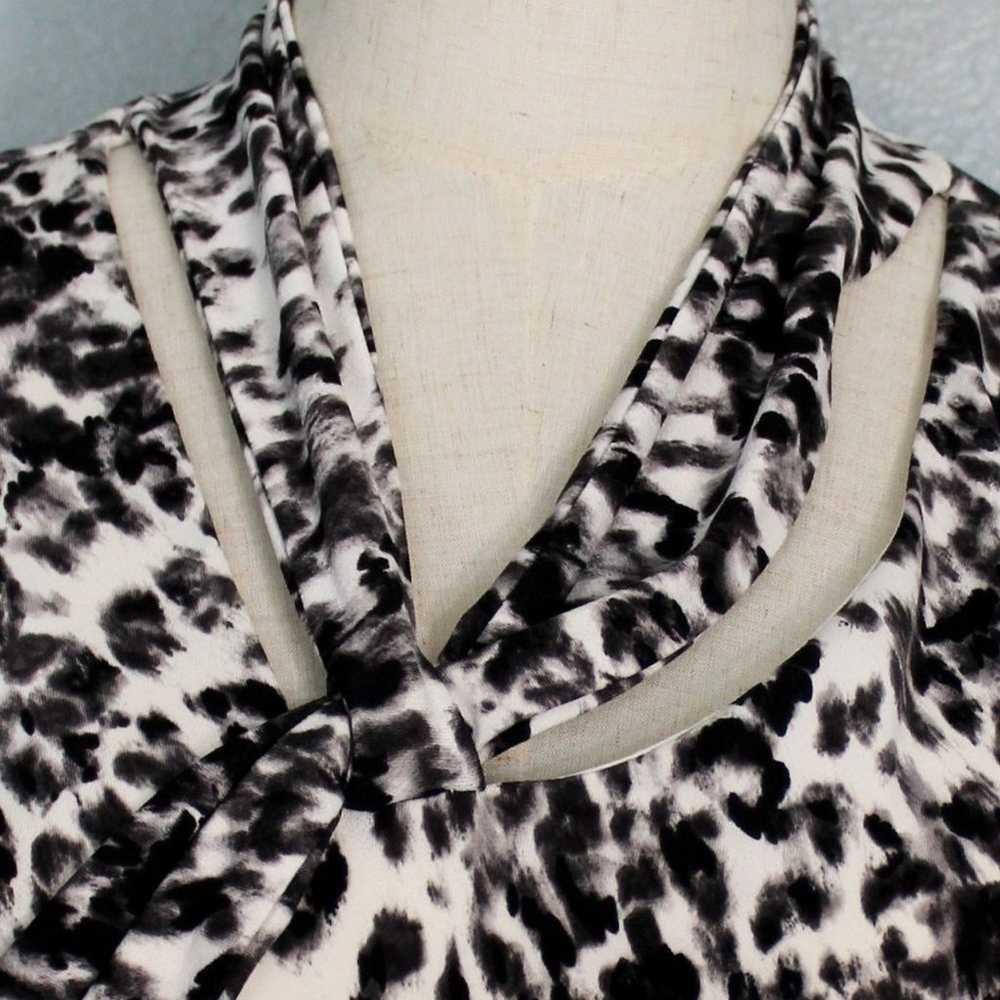 Rachel Roy Axel Leopard Print Sheath Dress Size XL - image 11