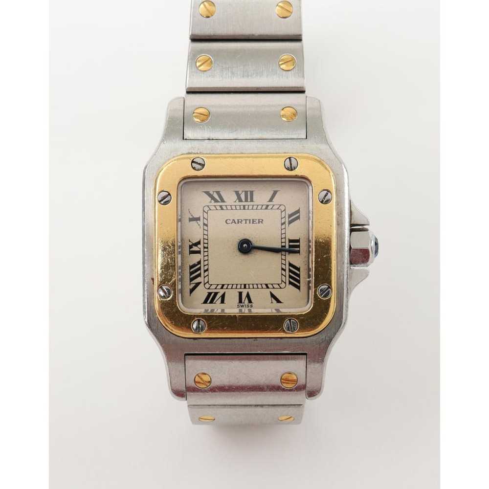 Cartier Santos Galbée watch - image 9