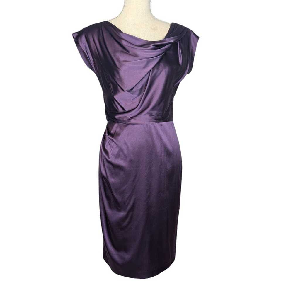 Suzy Chin for Maggy Boutique Silk blend Satin She… - image 1