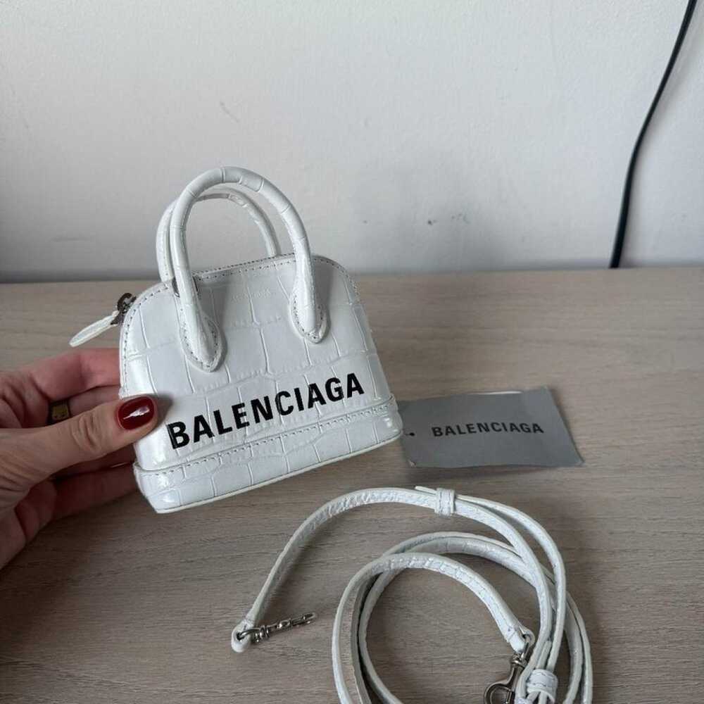 Balenciaga Ville Top Handle leather bag - image 7