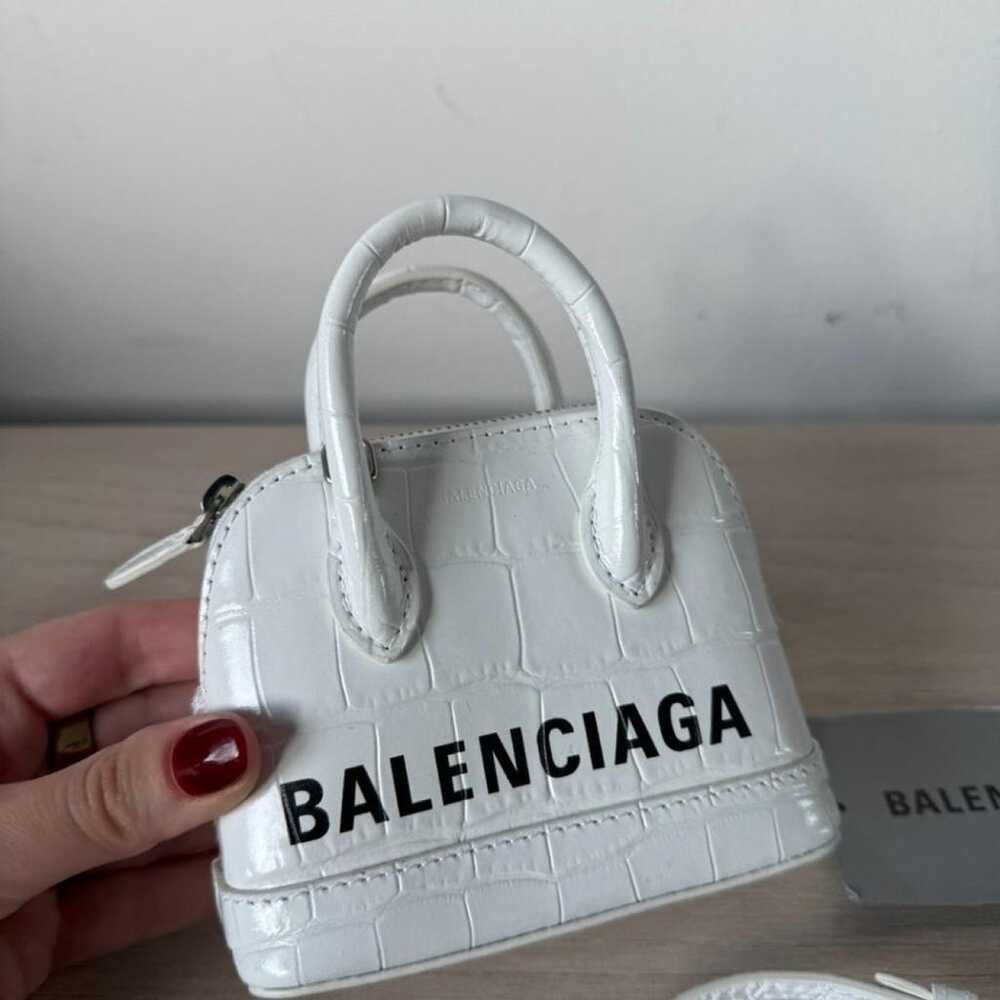 Balenciaga Ville Top Handle leather bag - image 8