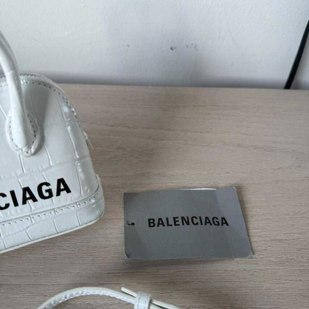 Balenciaga Ville Top Handle leather bag - image 9