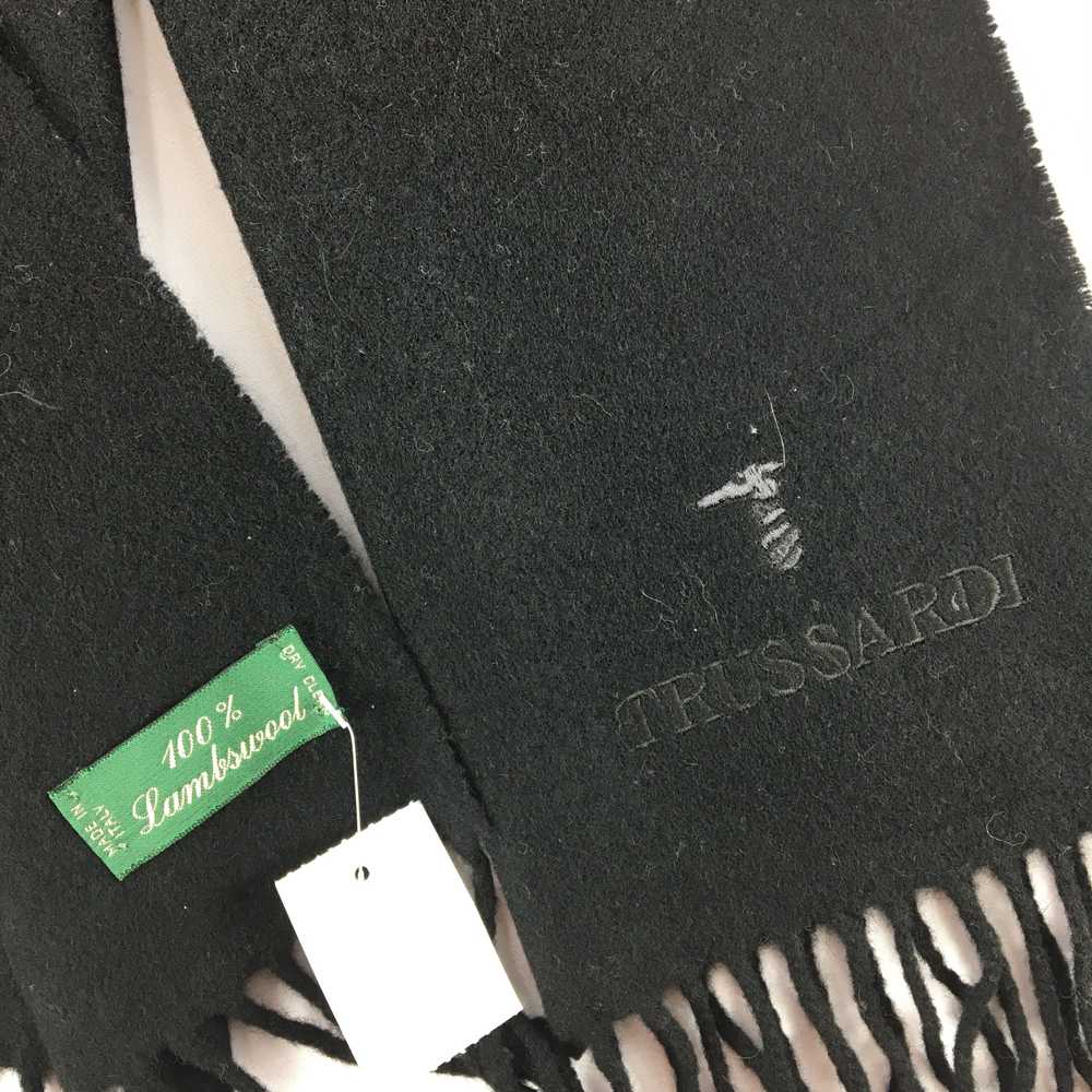 Trussardi × Vintage Vintage Trussardi Scarf Muffl… - image 4