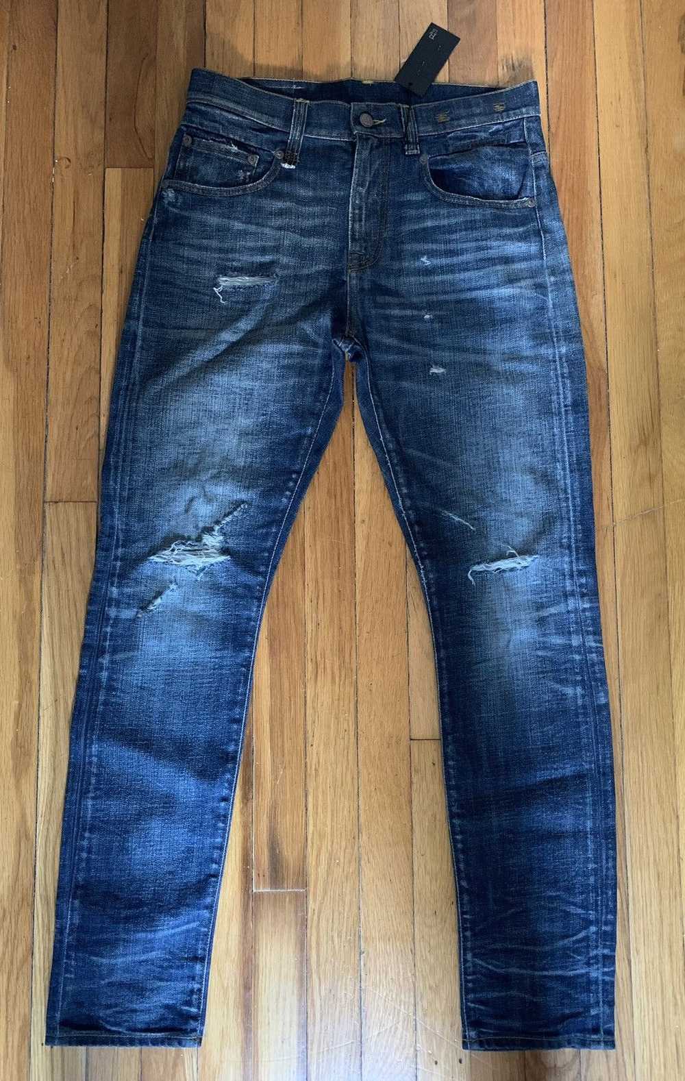 R13 $600+ Boy jeans, ripped, distressed, Italy, J… - image 1