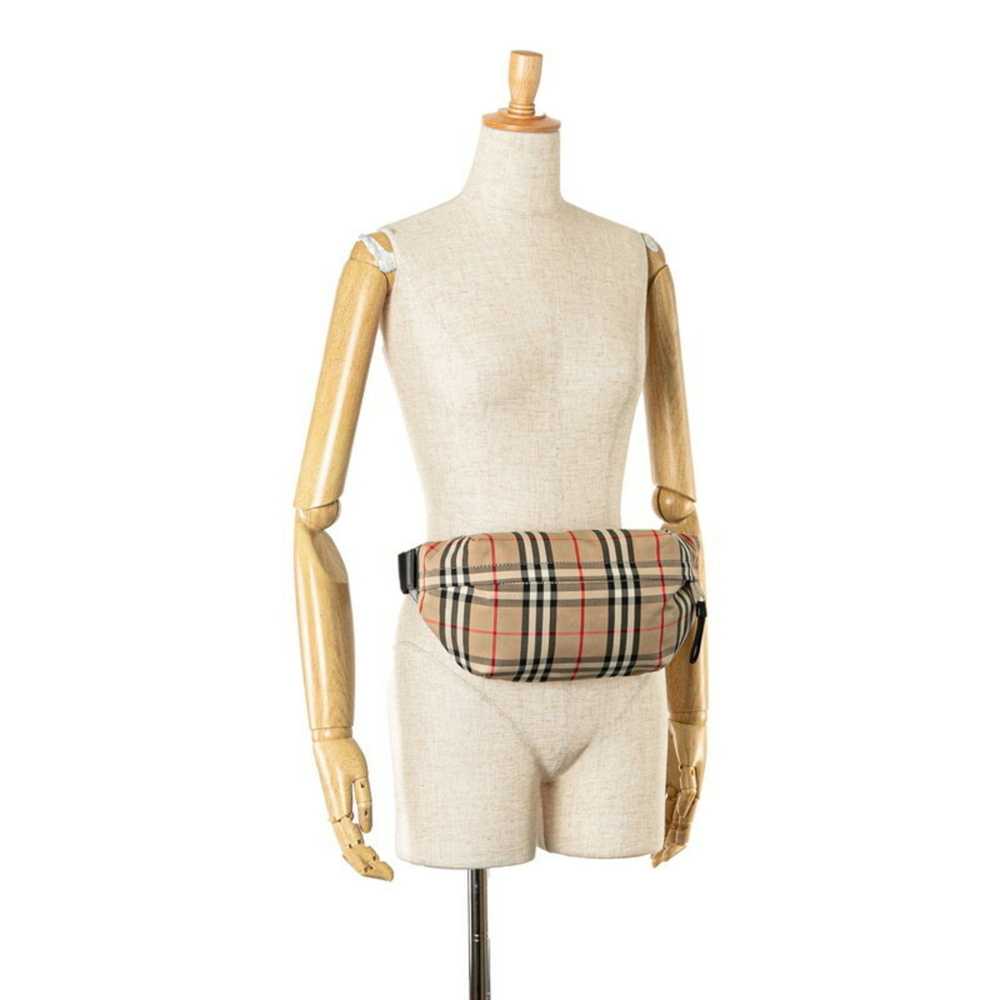 Burberry Burberry Nova Check Body Bag Waist Beige… - image 9