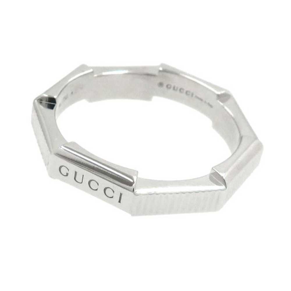 Gucci Link To Love Ring Stripe Size 13 (12.5 Japa… - image 2