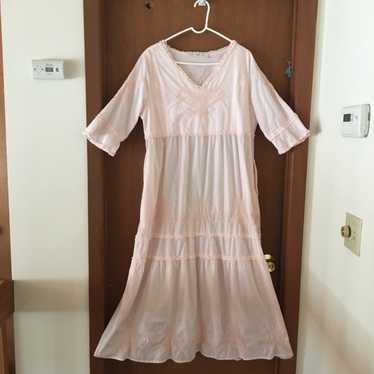 Soft Surroundings Embroidered Dress