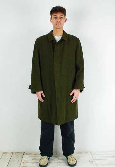 Salko Hubertus Loden Vintage Mens M Wool Coat Tren