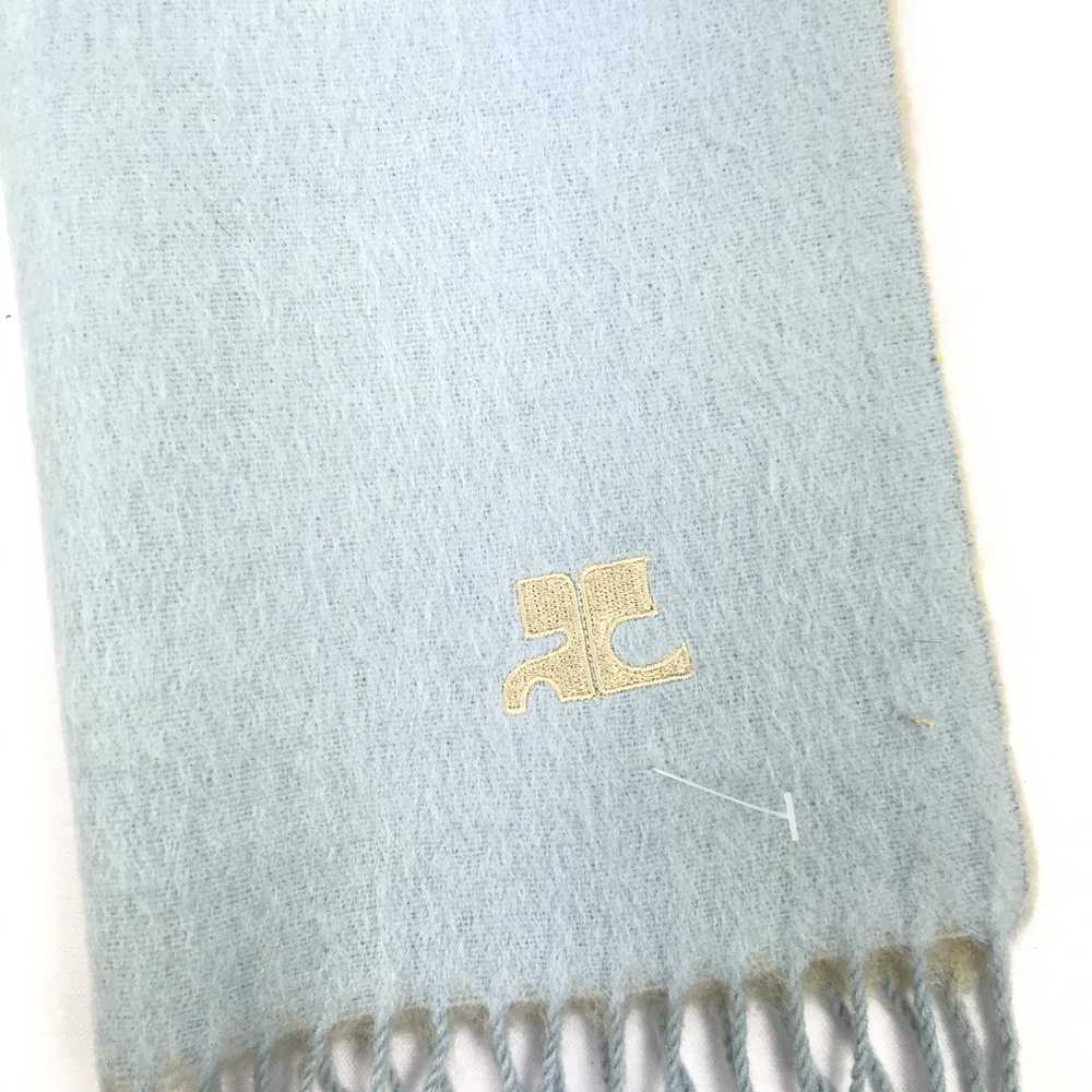 Courreges × Vintage Vintage 90a Courreges Scarf M… - image 5