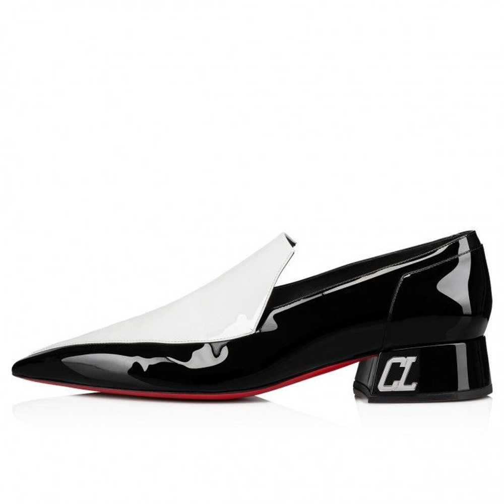 Christian Louboutin Aiglon 30 Patent Leather in w… - image 3