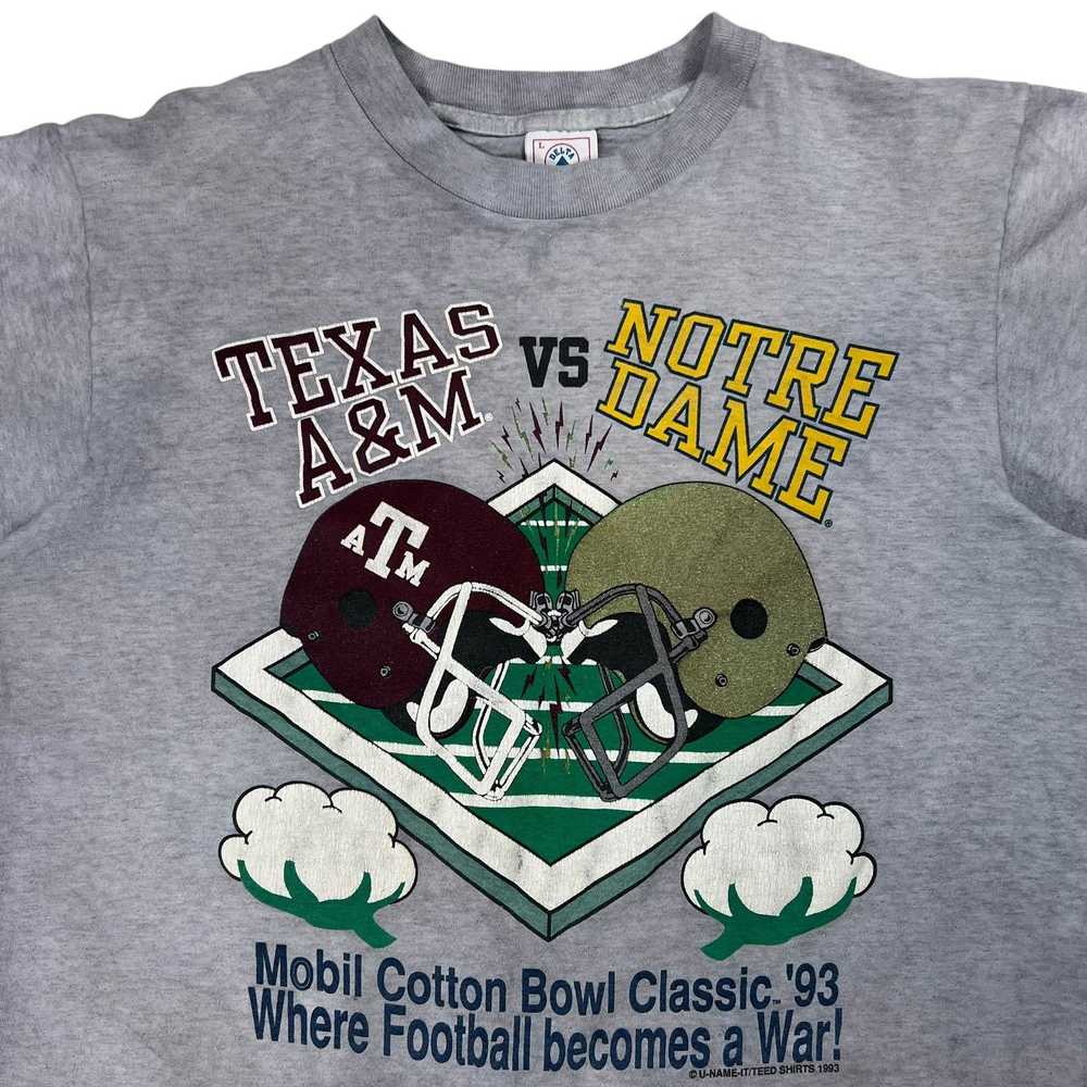 Delta × NFL × Vintage Vintage 90s Texas A&M vs No… - image 4