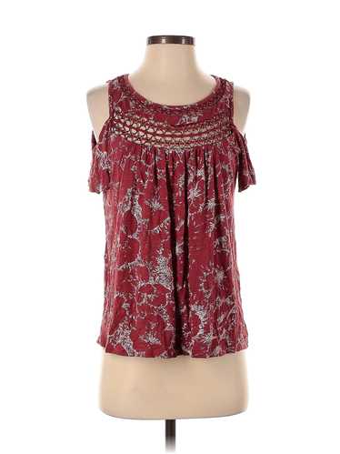 Lucky Brand Women Red Sleeveless Blouse S