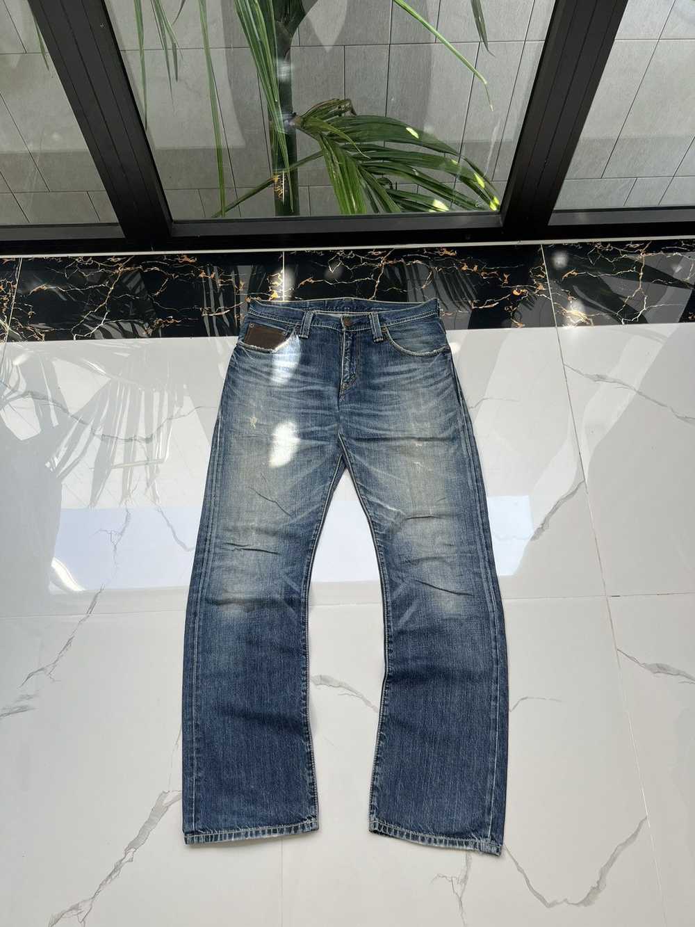 Levi's × Streetwear × Vintage 90s Levis Leather P… - image 2