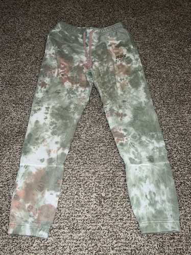 Nike Nike Dry Fit Pants Green Brown Tye Dye Size … - image 1