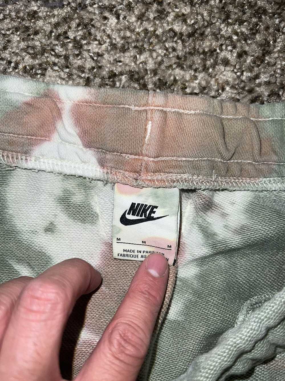 Nike Nike Dry Fit Pants Green Brown Tye Dye Size … - image 2