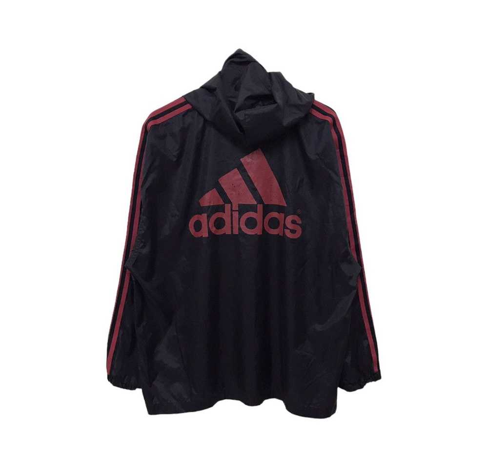 Adidas × Vintage × Windbreaker Vintage Adidas Hoo… - image 1