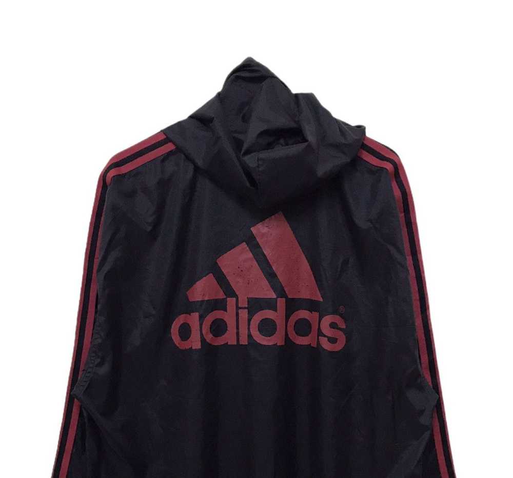 Adidas × Vintage × Windbreaker Vintage Adidas Hoo… - image 2