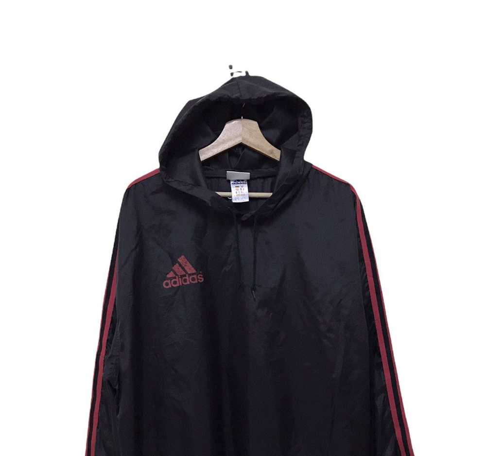 Adidas × Vintage × Windbreaker Vintage Adidas Hoo… - image 4