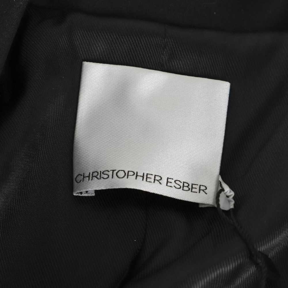 Christopher Esber Wool blazer - image 3