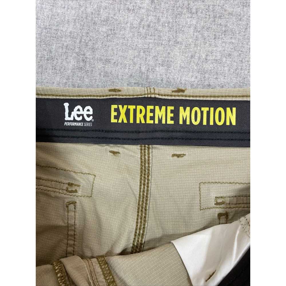 Lee Shorts Mens 38 Khaki Cargo Extreme Motion Bro… - image 4