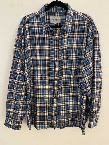 Carhartt Wip Carhartt WIP L/S Yuma Blue Plaid Shir