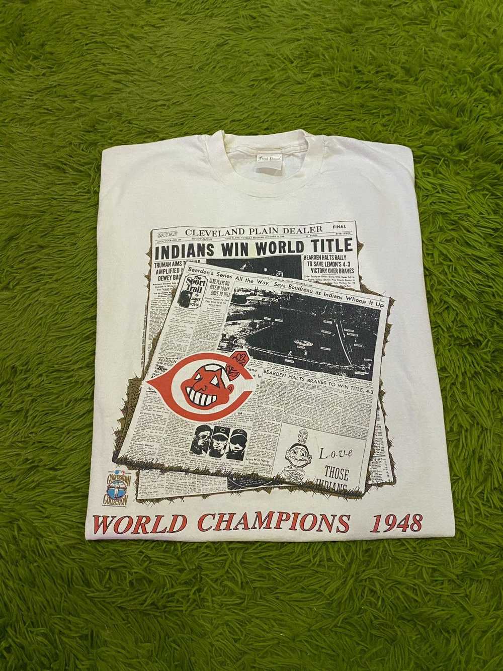 MLB × Made In Usa × Vintage Vintage 1994 Clevelan… - image 1