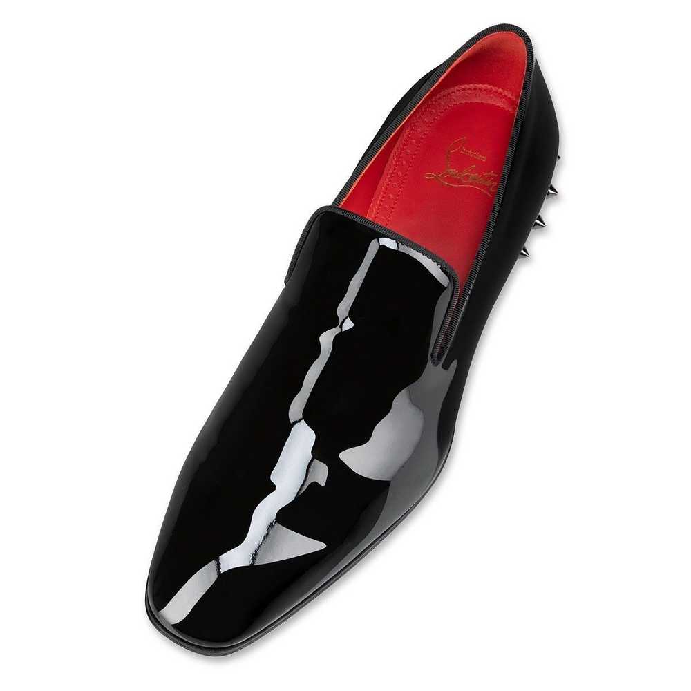 Christian Louboutin Marquees Flat Patent Leather - image 3