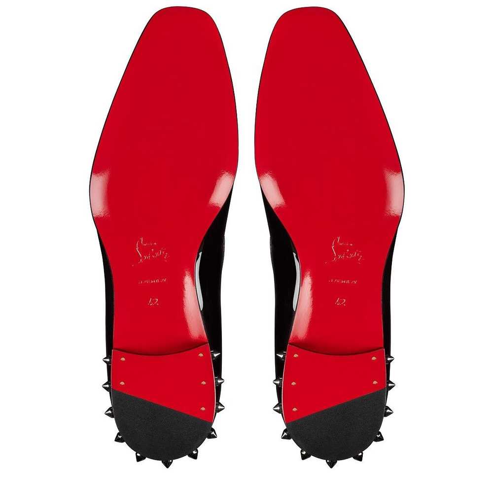 Christian Louboutin Marquees Flat Patent Leather - image 5