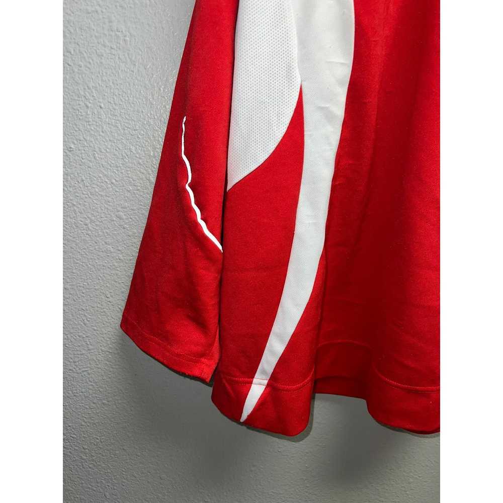 Ccm Reebok Hockey NHL CCM Red Long Sleeve Jersey … - image 5