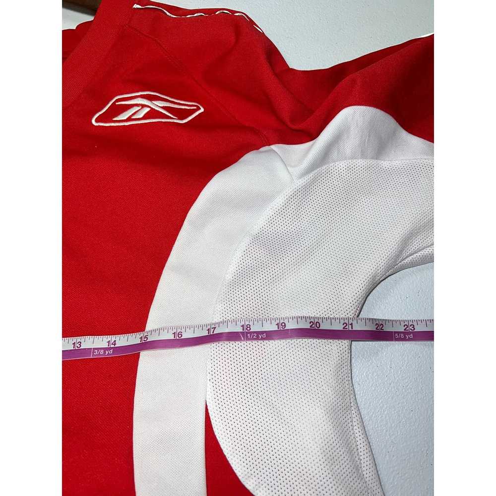 Ccm Reebok Hockey NHL CCM Red Long Sleeve Jersey … - image 9